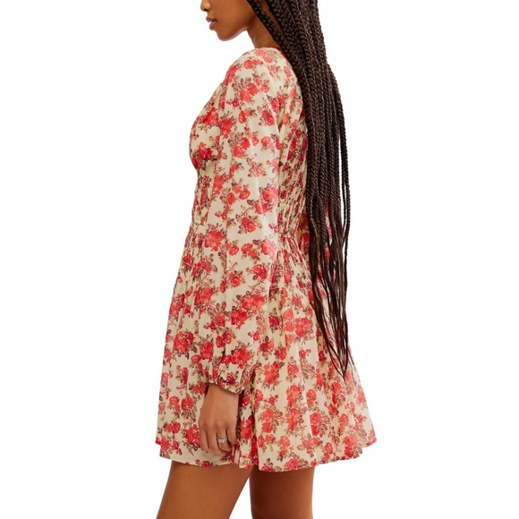FREE PEOPLE Keep You Mini Dress in Classic Combo - Size M, NWT ($128 Retail) - Picture 8 of 8